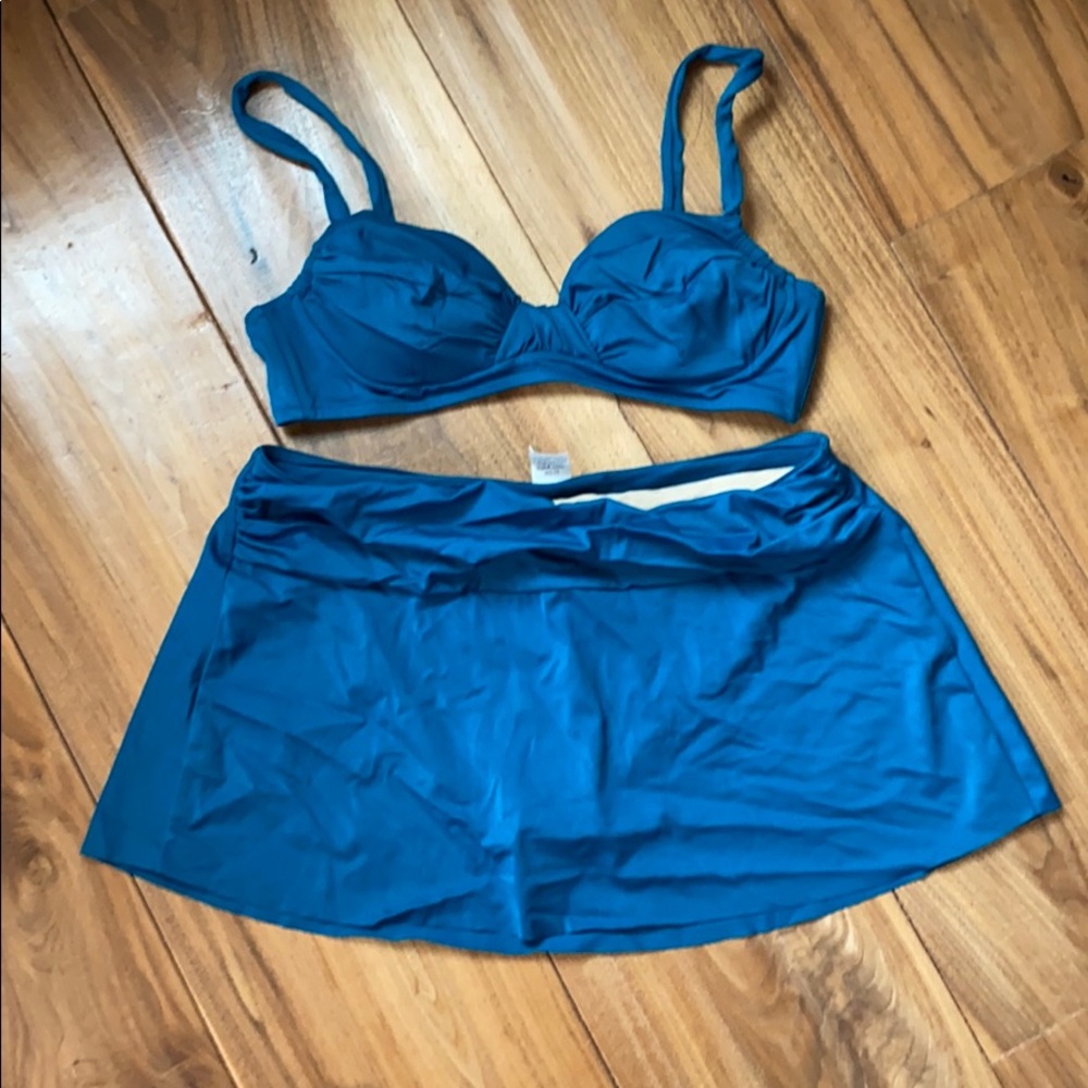 J. Crew skirted bikini